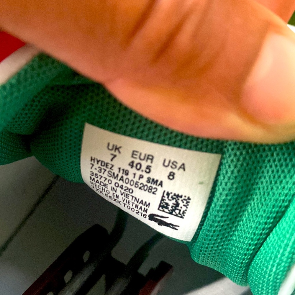 Lacoste Hydez P Mens (8) - Picture 9 of 9